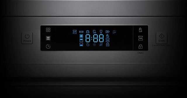 Samsung DW60M6072FW Kontrol Paneli Görünümü